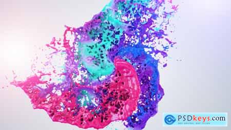 Videohive Colors Of Liquid Logo Reveal Free