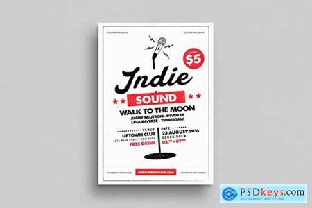 Indie Sound Flyer
