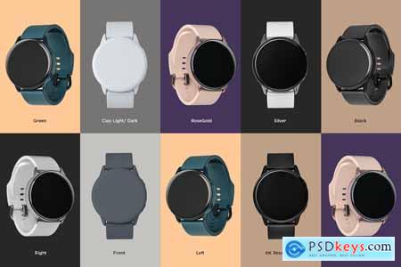 Creativemarket Samsung Galaxy Watch Design Mockup