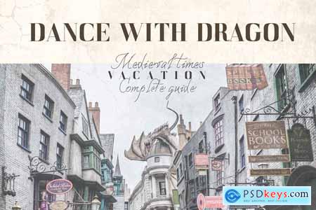 Creativemarket DAENERYS Serif and Script Font Duo