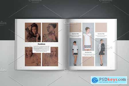 Creativemarket Fashion Lookbook Brochure V866