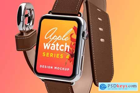 Creativemarket Apple Watch Design Mockup