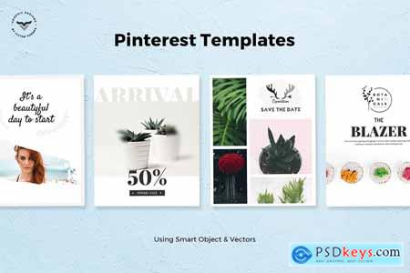Creativemarket Pinterest Social Media Templates
