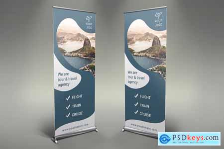 Creativemarket Travel Roll Up Banners