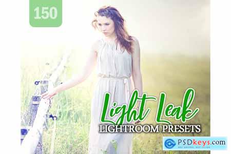 Creativemarket 150 Light Leak Lightroom Presets