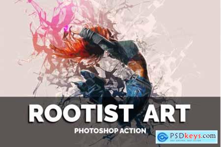 Rootist Art Photoshop Action