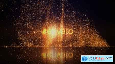 Videohive Gold Glitters Logo Reveal Free