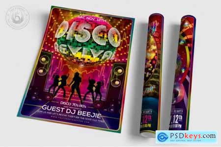 Disco Music Flyer Bundle V1