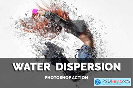 Water Dispersion Photoshop Action