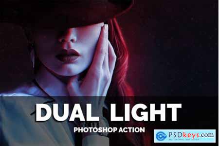 Dual Light Photoshop Action