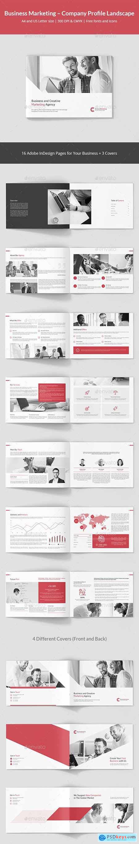 Graphicriver Business Marketing  Company Profile Landscape