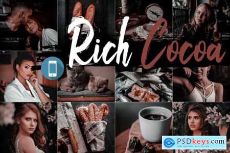 Neo Rich Cocoa Theme mobile lightroom presets