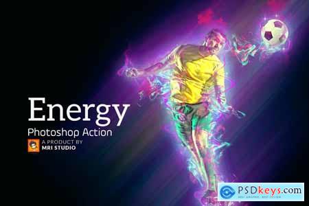 Energy Photoshop Action