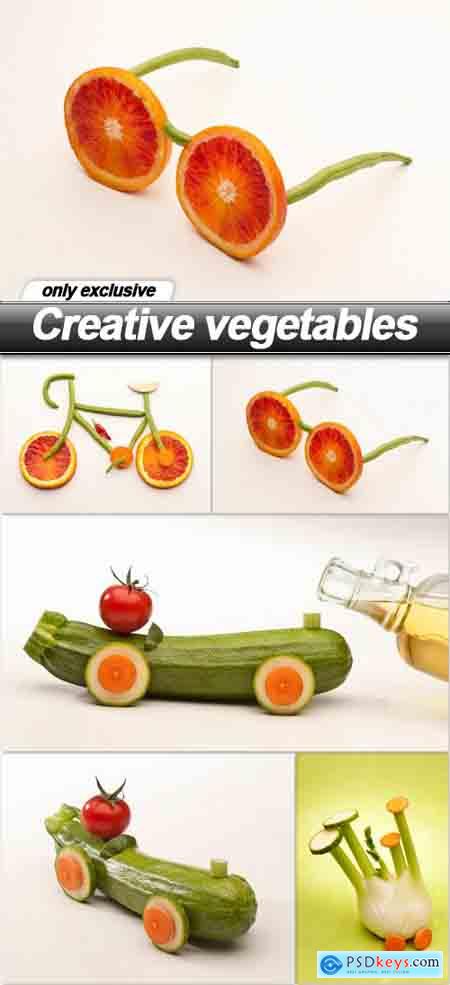 Creative vegetables - 5 UHQ JPEG