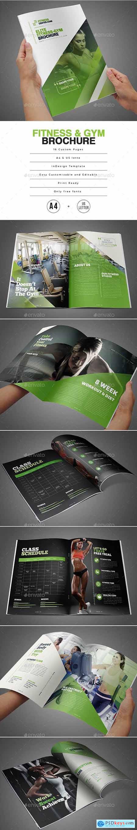 Graphicriver Fitness & Gym Brochure