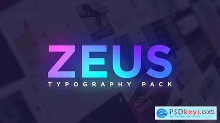 Videohive Minimal Typography Pack Zeus Free