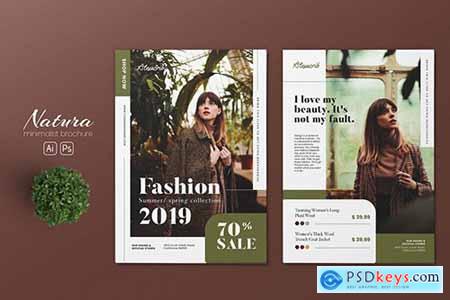 Minimalist Fashion AI and PSD Flyer Vol.02