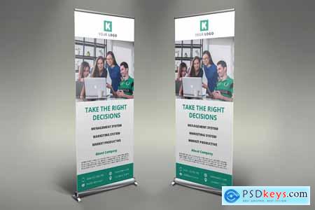 Corporate Roll Up Banners