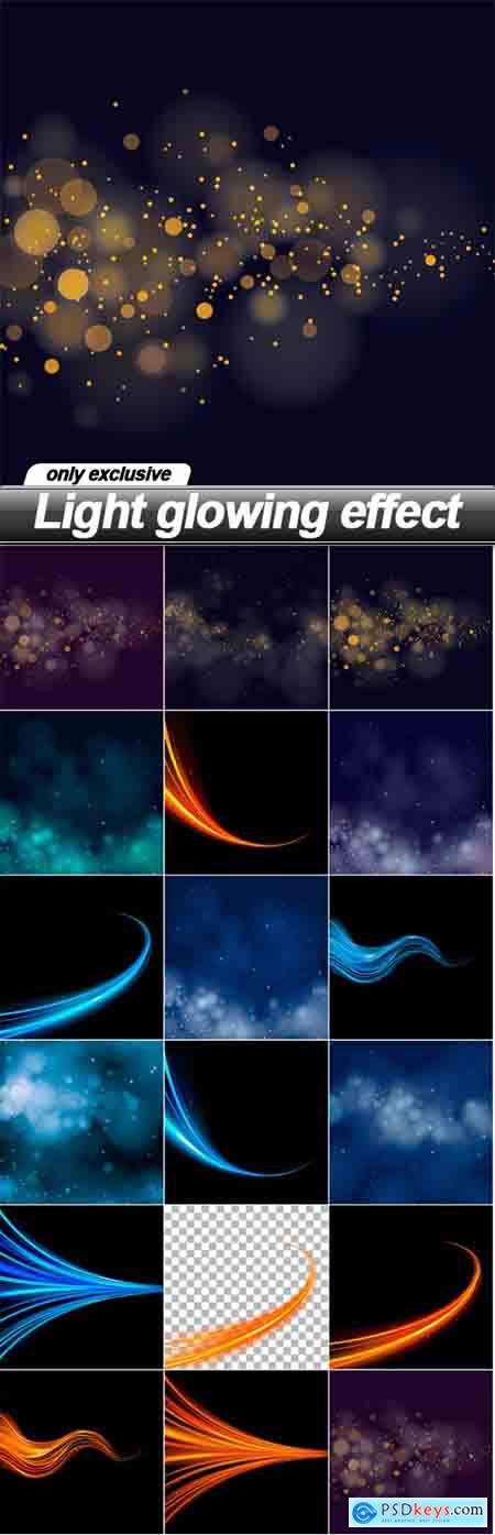 Light glowing effect - 17 EPS