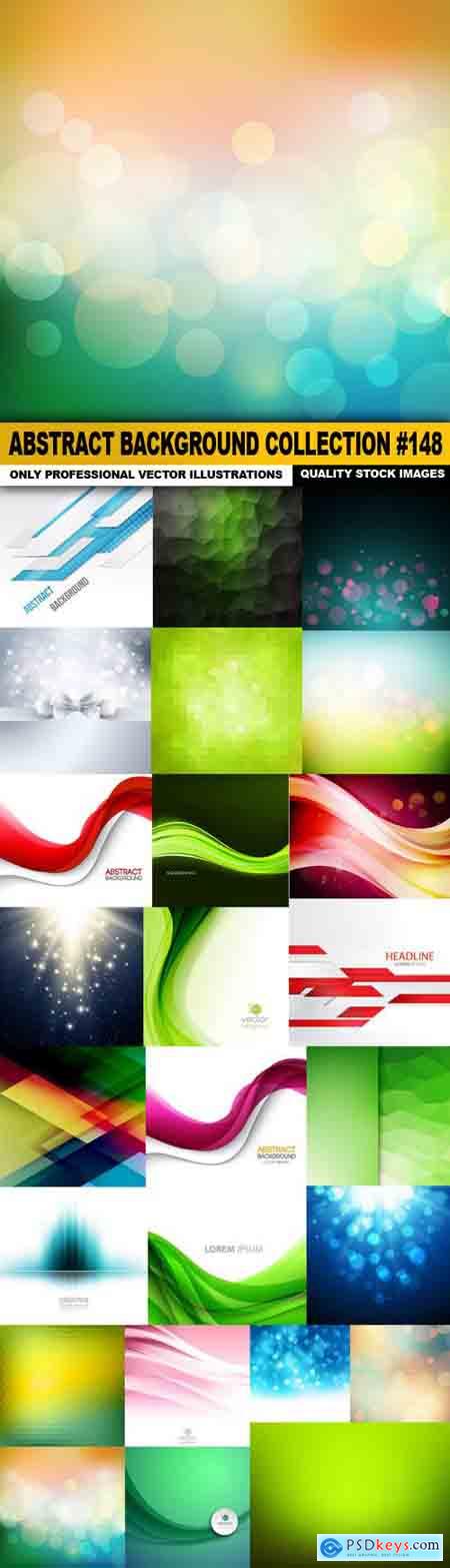 Abstract Background Collection #148 - 25 Vector