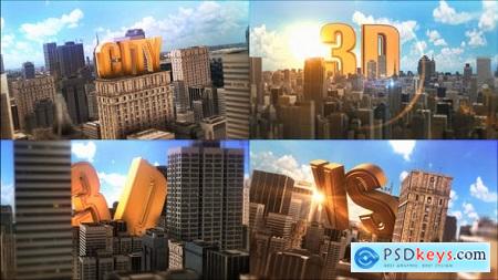 Videohive Epic Golden Title In City Free