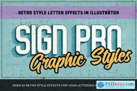 Sign Pro - Retro Vector Text Effects