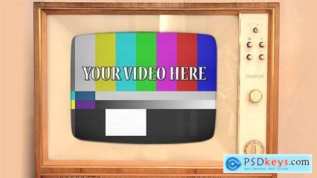 Videohive Retro TV with Alpha Channel Free
