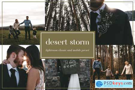 Desert storm lightroom preset