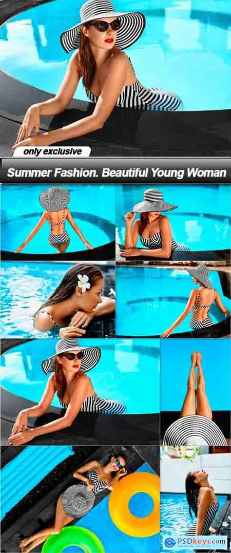 Summer Fashion. Beautiful Young Woman - 8 UHQ JPEG