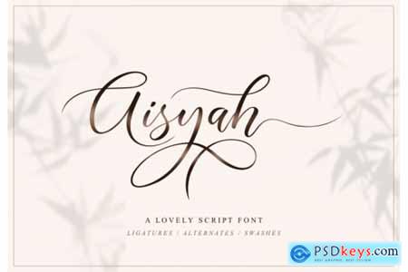 Aisyah Lovely Font
