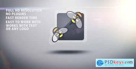 Videohive Wiggly rotation logo opener Free
