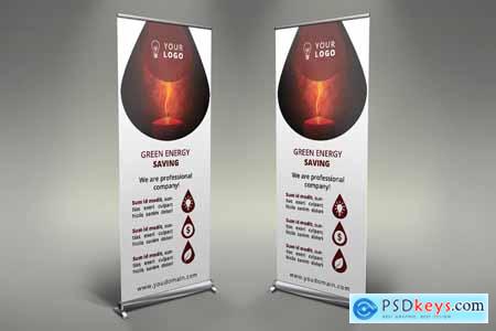 Save Energy - Roll Up Banners