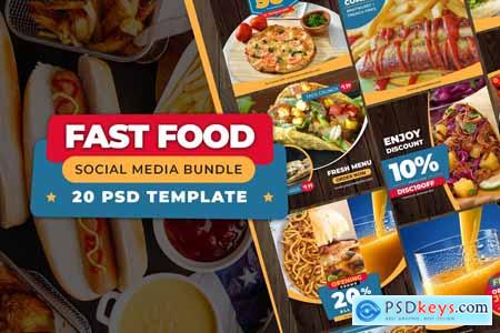 FAST FOOD - Social Media Bundle