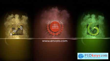 Videohive Colorful Particles Logo Reveal Free