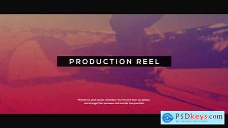 Videohive Production Reel l Glitch Promo Free