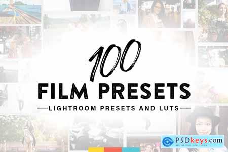 100 Film Lightroom Presets and LUTs
