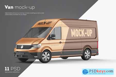 Cargo Van Mockup Set