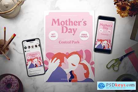 Mother's Day Flyer Set