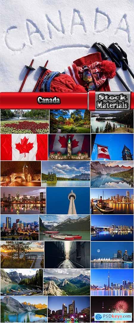 Canada place country landscape forest mountain nature lake city 25 HQ Jpeg