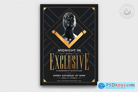 Exclusive Party Flyer Template