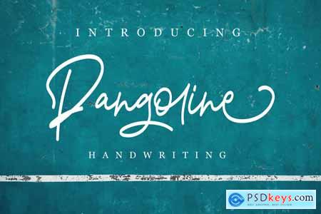 Pangoline Handwriting Script