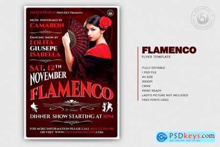 Flamenco Flyer Template V2