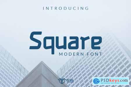 Square - Display Games Font