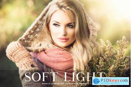 Soft Light Mobile & Desktop Lightroom Presets
