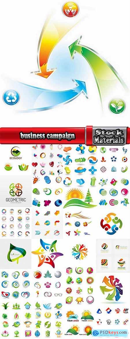 Vector illustration of the business campaign 34-25 Eps