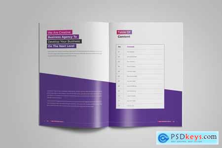 Abstract 20 Pages Business Brochure 