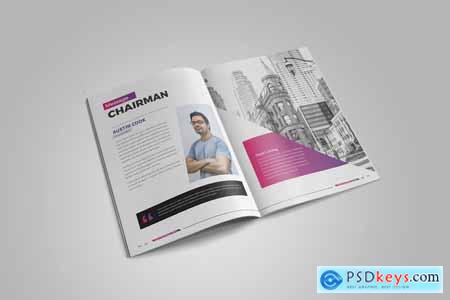 Abstract 20 Pages Business Brochure 