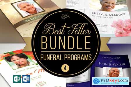 Best Seller Funeral Program Bundle