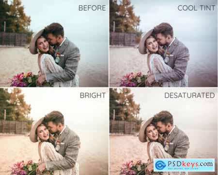 Boho Wedding Lightroom desktop presets