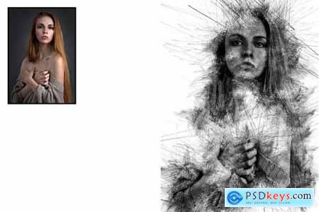Pencil Sketch Photoshop Action » Free Download Photoshop Vector Stock